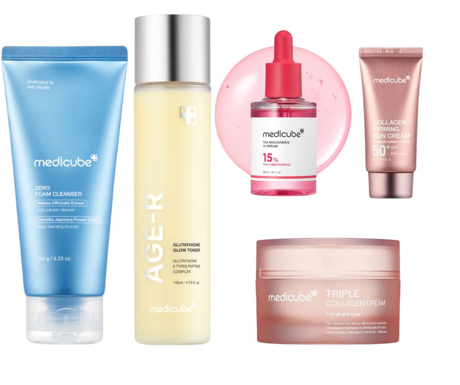 MEDICUBE ANTI-AGING, DARKSPOT AND MELASMA FULL SET 2