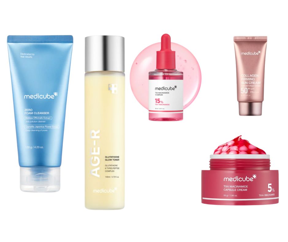 MEDICUBE ANTI-AGING, DARKSPOT AND MELASMA FULL SET 4