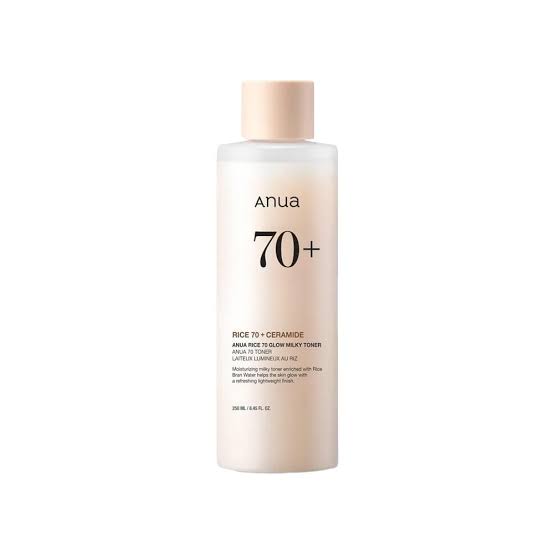 RICE 70 + CERAMIDES GLOW MILKY TONER 250ML