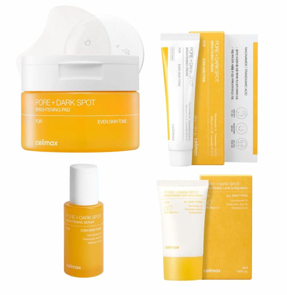 Celimax Pore + Brightening Set