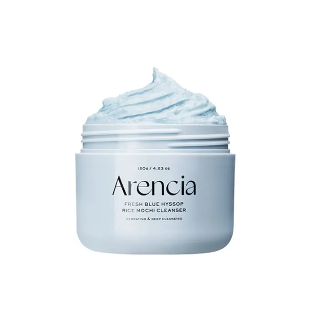 ARENCIA - FRESH BLUE HYSSOP RICE MOCHI CLEANSER 120G
