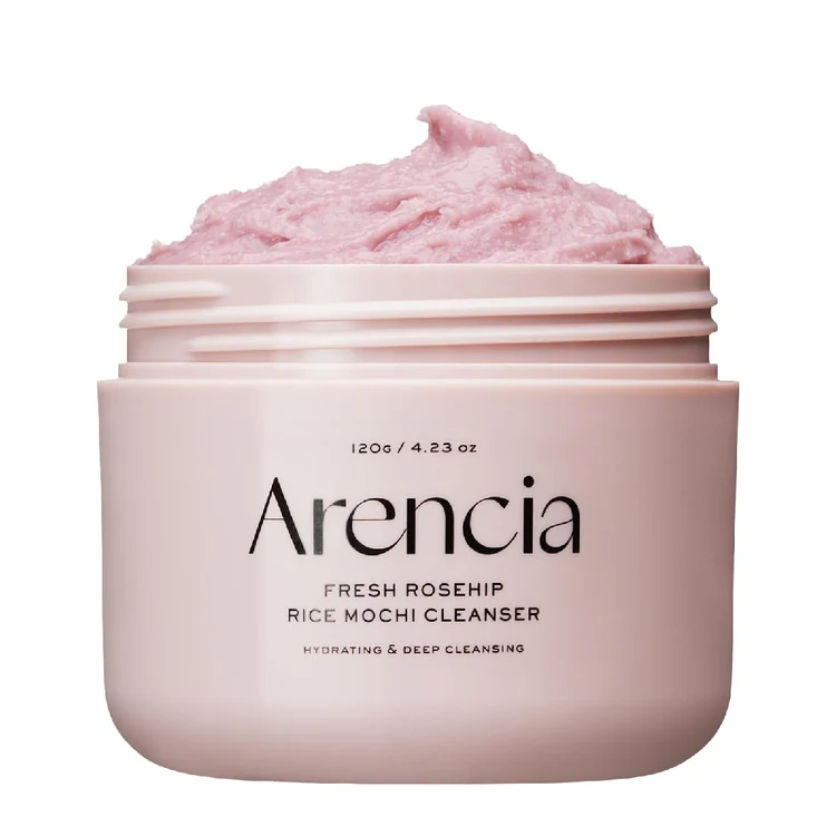 Arencia Fresh Rosehip Rice Mochi Cleanser 120g