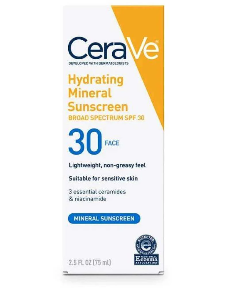 CERAVE HYDRATING MINERAL SUNSCREEN SPF30 75ML