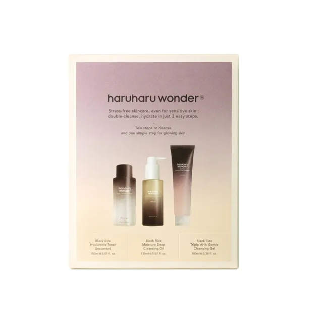 HARU HARU WONDER - CLEANSE AND GLOW SET
