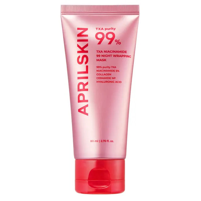 APRIL SKIN TXA NIACINAMIDE TONING 99 NIGHT WRAPPING MASK 80ML