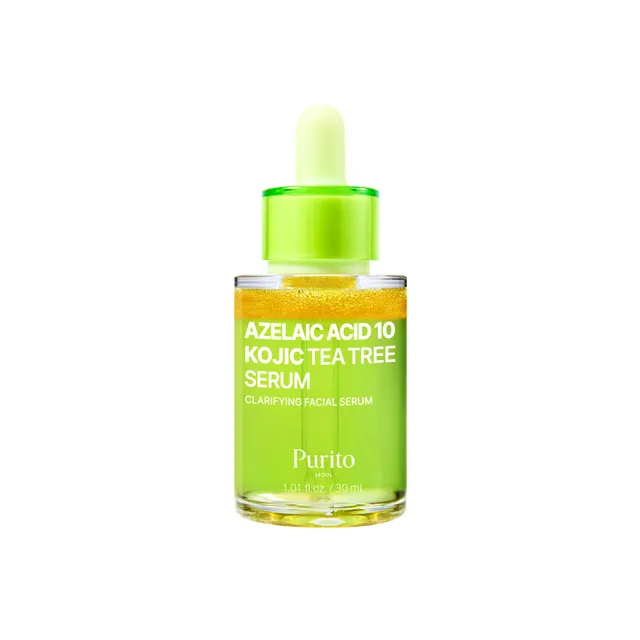 PURITO AZELAIC ACID 10 KOJIC TEA TREE SERUM 30ML