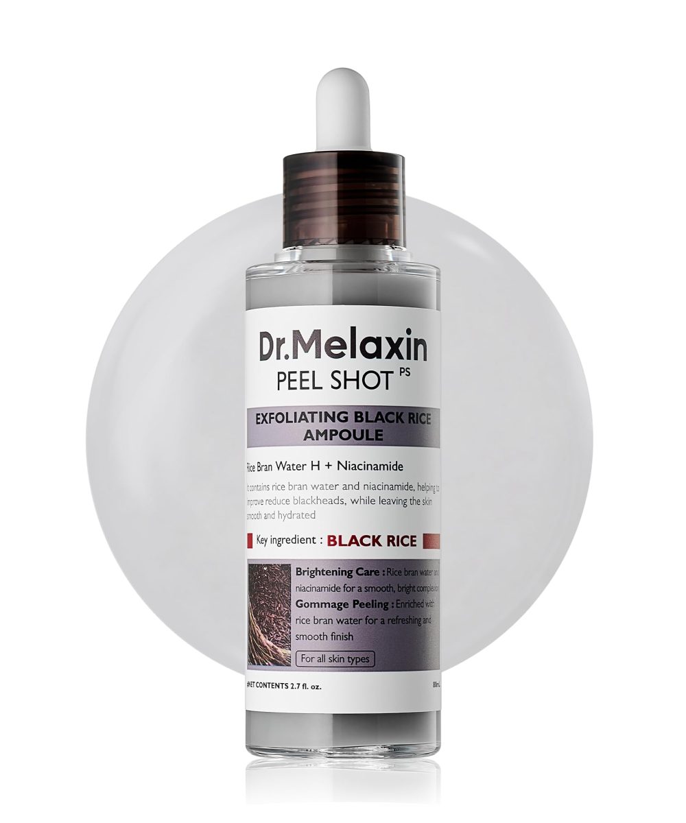DR. MELAXIN PEEL SHOT EXFOLIATING BLACK RICE AMPOULE