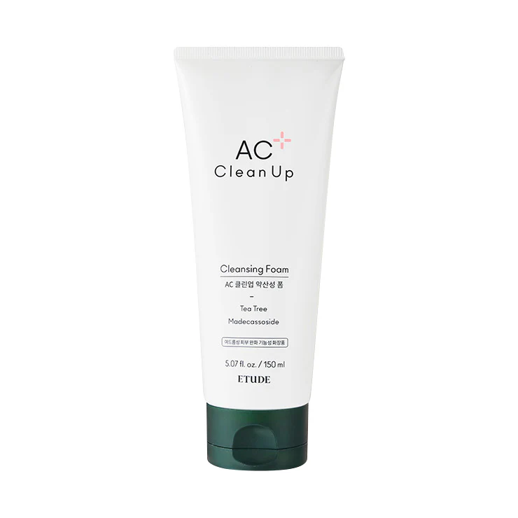 Etude House Ac Clean Up Cleansing Foam Tea Tree 150 ml