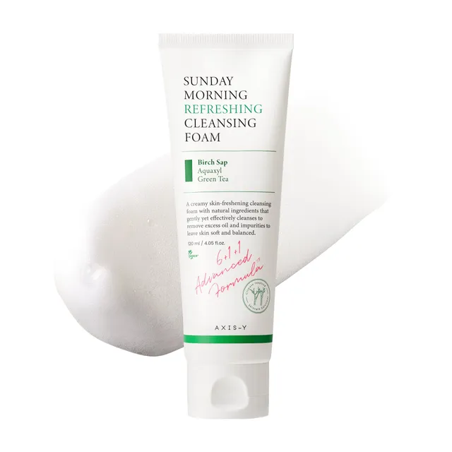 AXIS-Y - Sunday Morning Refreshing Cleansing Foam 120ml